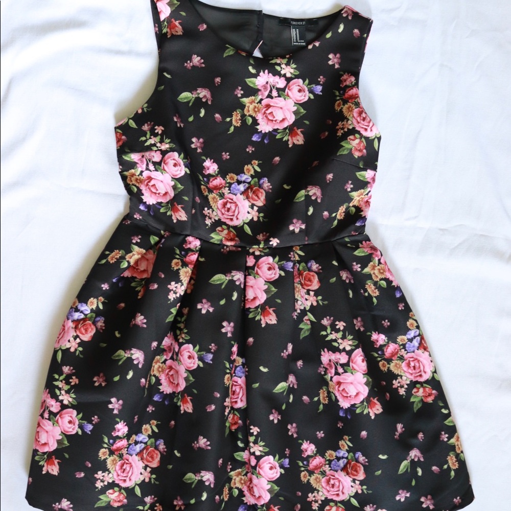 Forever 21 floral skater dress